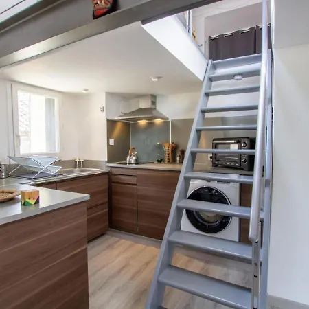 Appartamento Lumineux Avec Mezzanine Au Coeur De - 43 M², Tout Equipe Et Proche Des Sites Touristiques - Fr-1-616-316 Périgueux